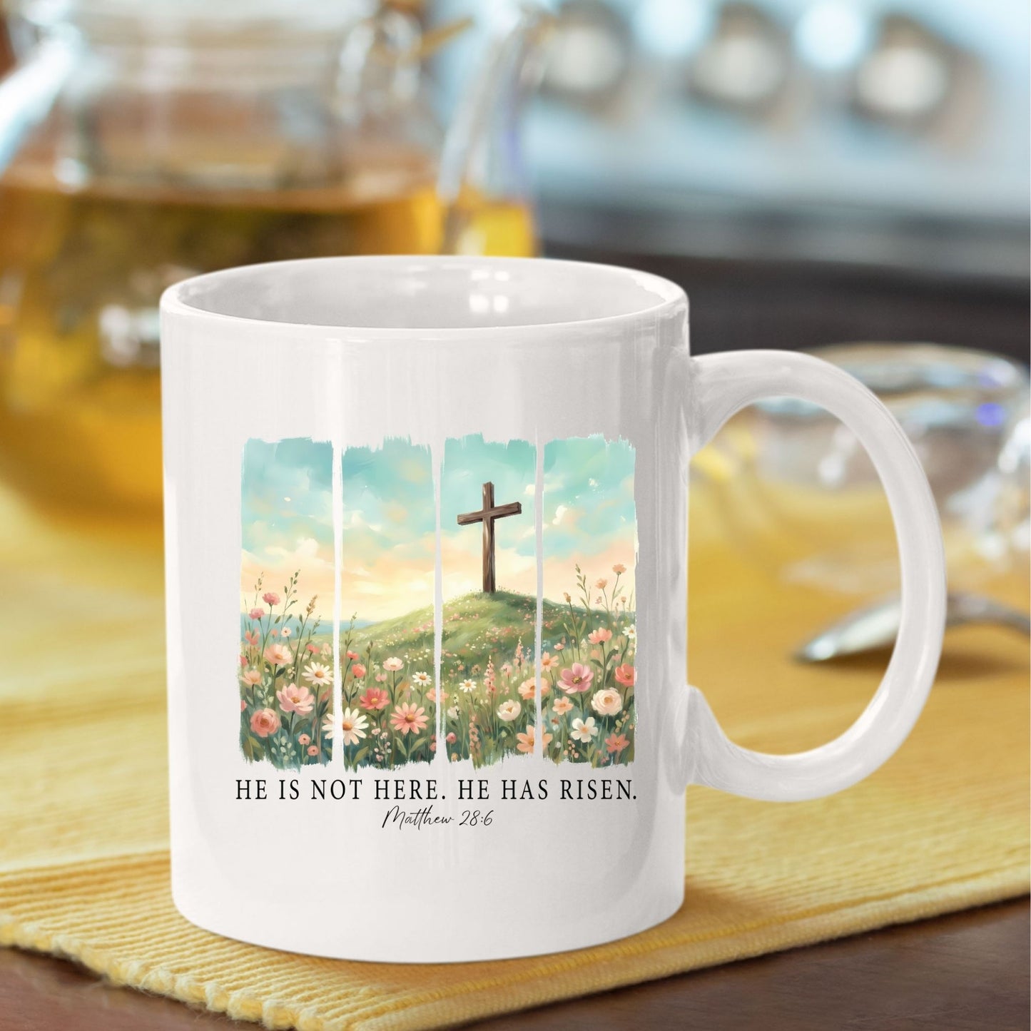 He is Risen Easter DTF Transfer