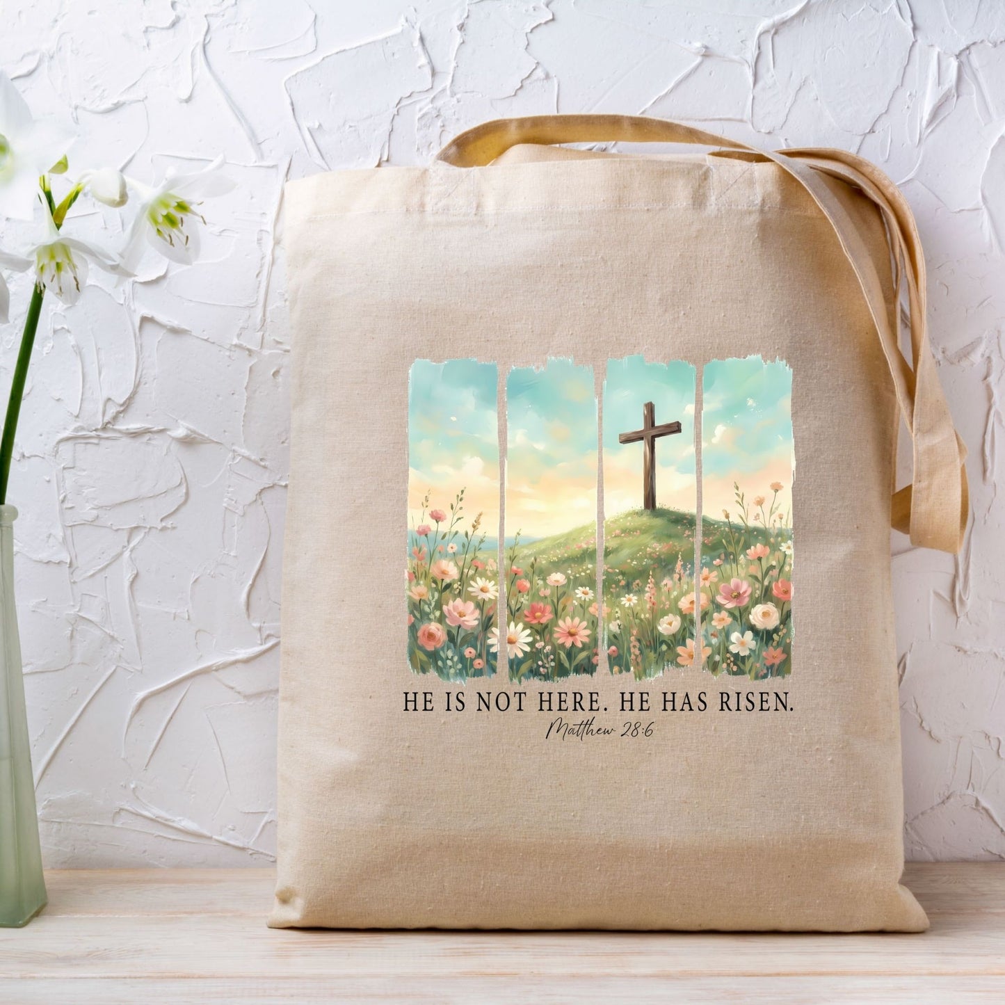 He is Risen Easter DTF Transfer