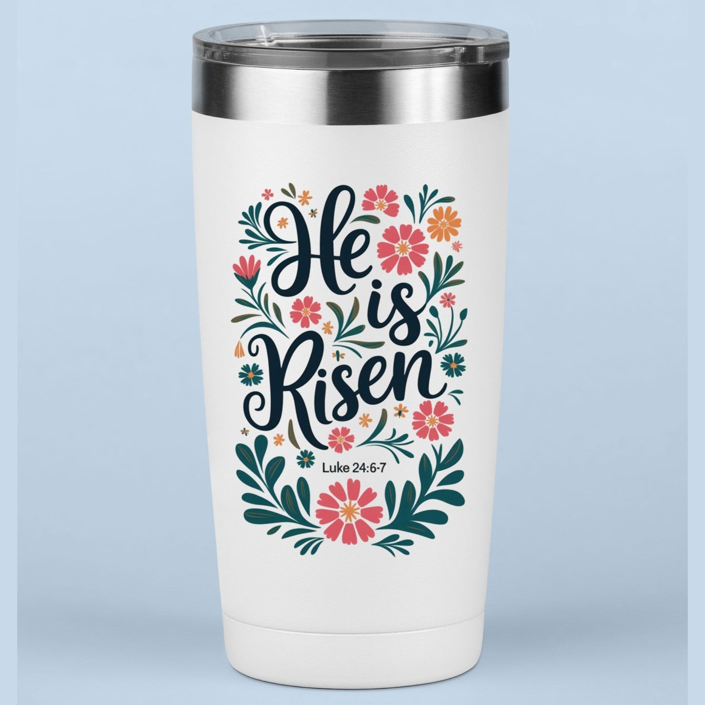 He is Risen Floral DTF Transfer