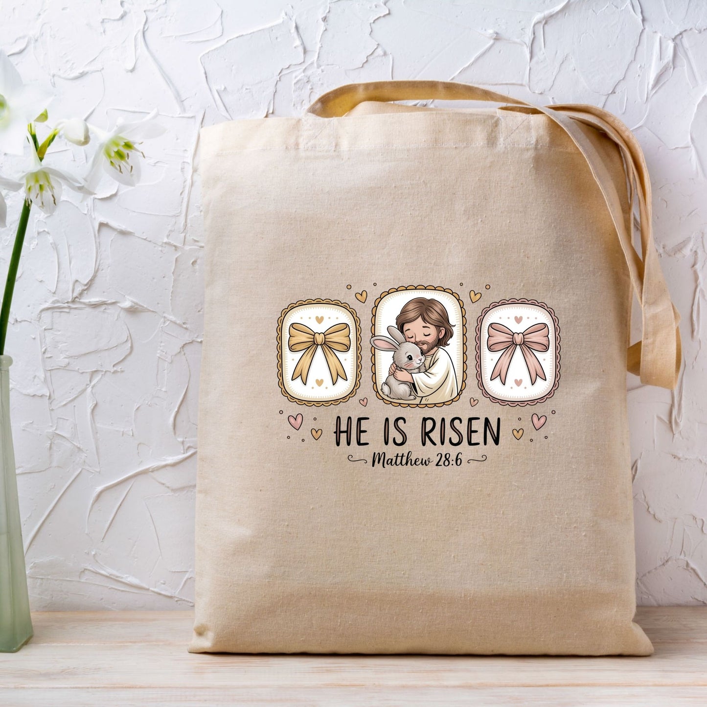 He is Risen Jesus Easter DTF Transfer