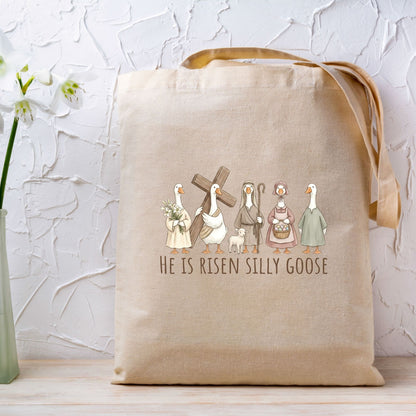 He is Risen Silly Goose DTF Transfer ready to Press