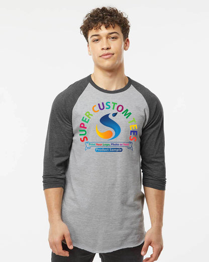 Tultex-Unisex Fine Jersey Raglan T-Shirt - 245