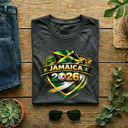 Jamaica 2026 World Cup T Shirt Soccer Supporter Tees