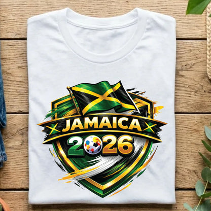 Jamaica 2026 World Cup T Shirt Soccer Supporter Tees