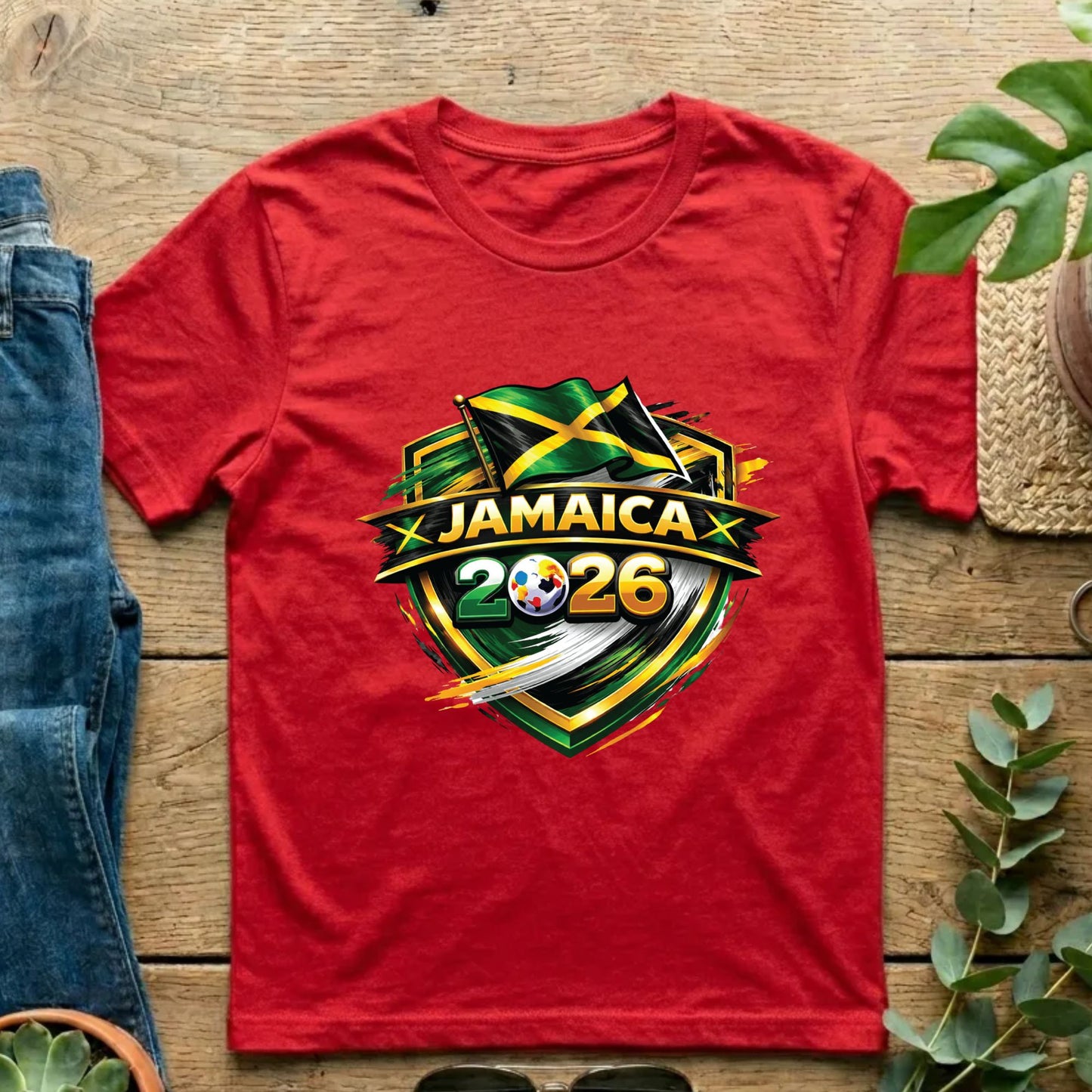 Jamaica 2026 World Cup T Shirt Soccer Supporter Tees