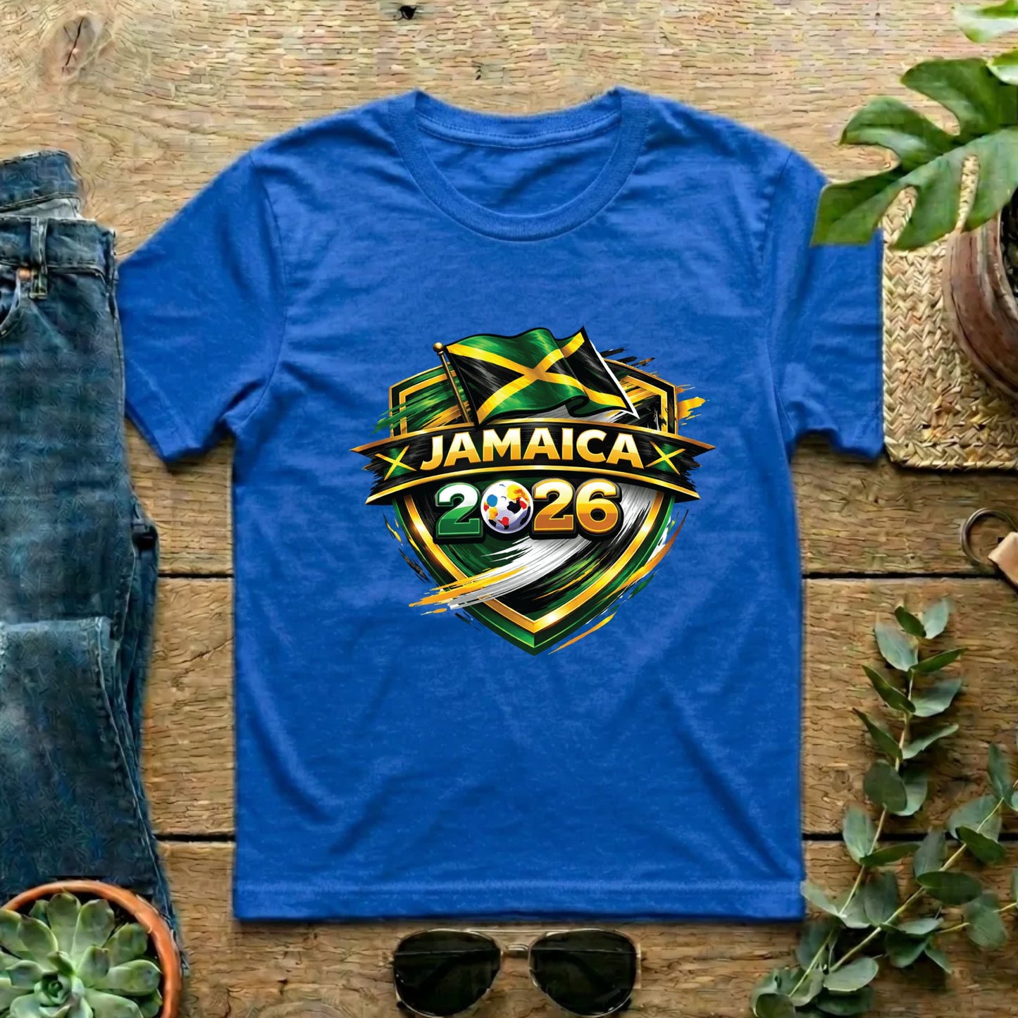 Jamaica 2026 World Cup T Shirt Soccer Supporter Tees