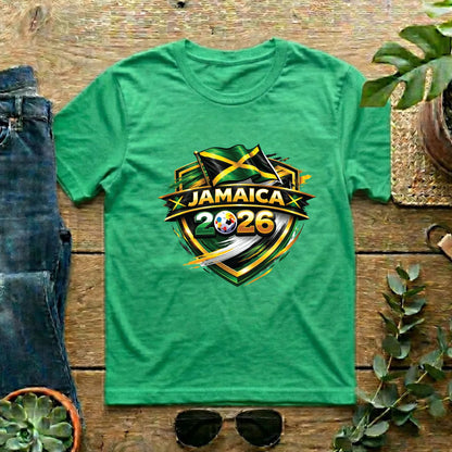Jamaica 2026 World Cup T Shirt Soccer Supporter Tees