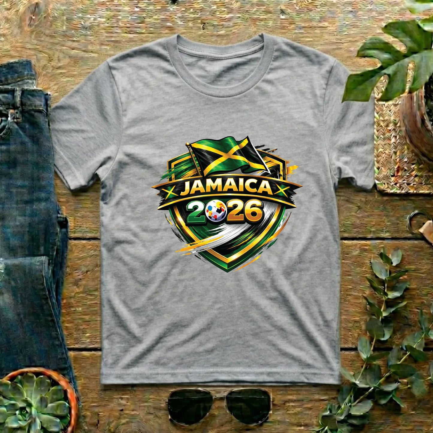 Jamaica 2026 World Cup T Shirt Soccer Supporter Tees