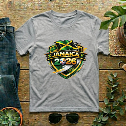 Jamaica 2026 World Cup T Shirt Soccer Supporter Tees