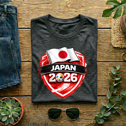Japan 2026 World Cup T Shirt Soccer Supporter Tees