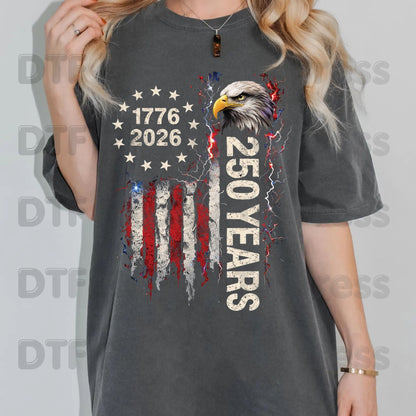 Jesus Christ Crown of Thorns American Flag DTF Transfer Ready to Press Patriotic Christian Heat Transfer For Shirts Religious UV Sticker Prints