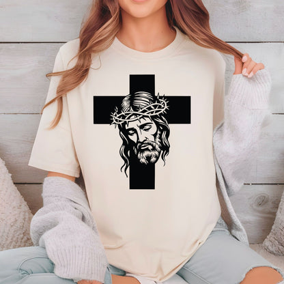 Jesus Cross Christian Easter DTF Transfer