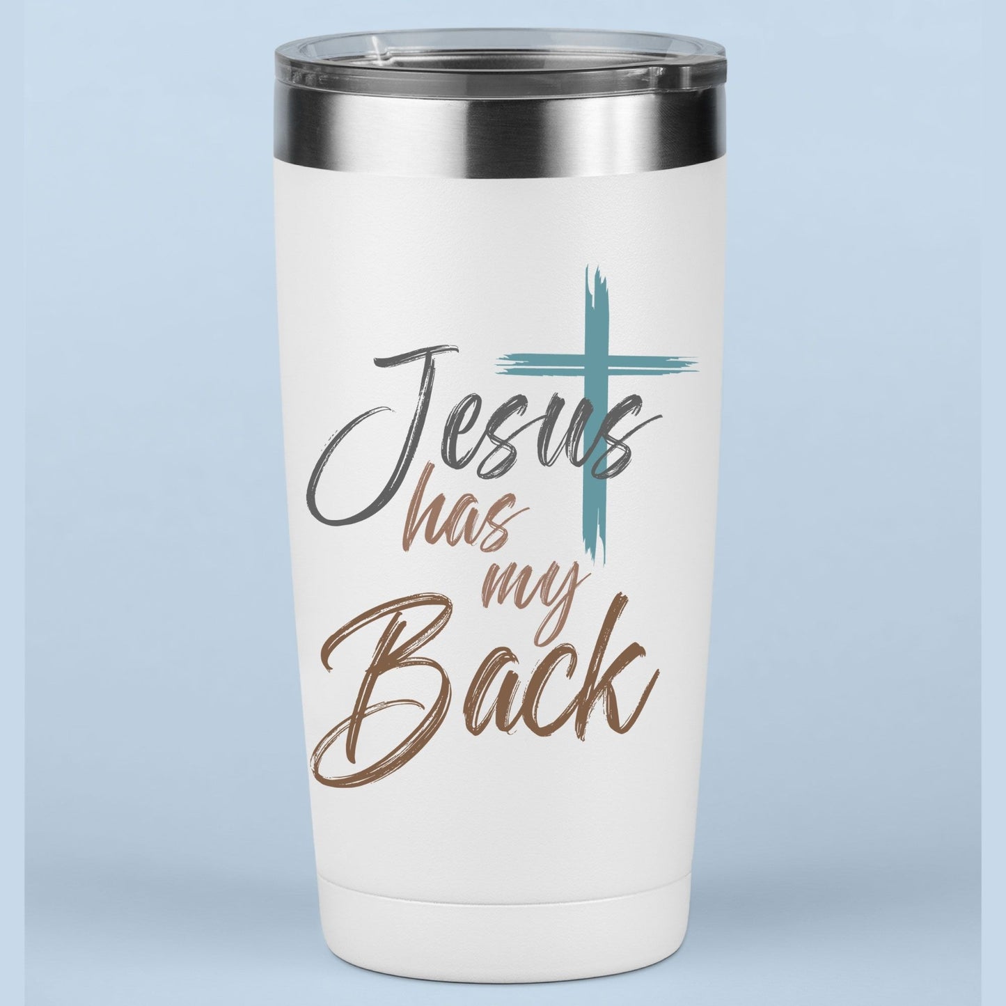 Jesus Has My Back DTF Transfer Ready to Press