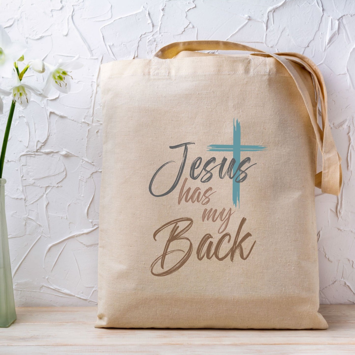 Jesus Has My Back DTF Transfer Ready to Press