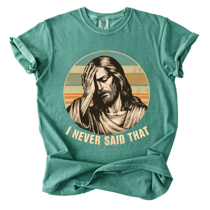 Jesus Meme Comfort Colors T Shirt