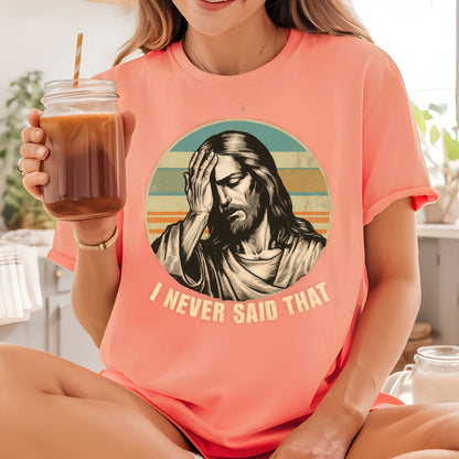 Jesus Meme DTF Transfer