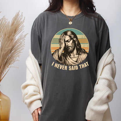 Jesus Meme DTF Transfer