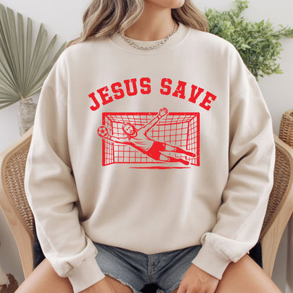 Jesus Save Comfort Colors T Shirt Trendy Christian Faith Sweatshirt Religious Apparel Tees Retro Bible Verse Gift Shirts