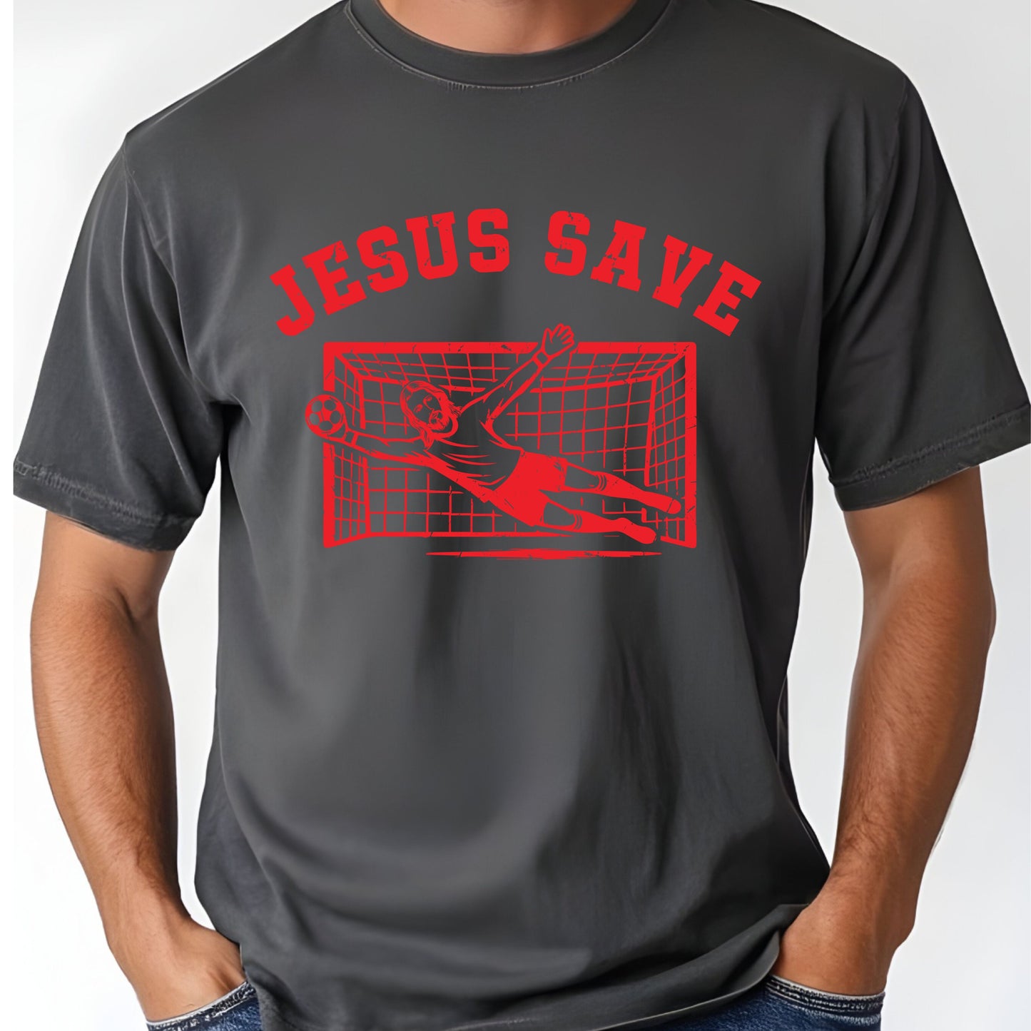 Jesus Save Comfort Colors T Shirt