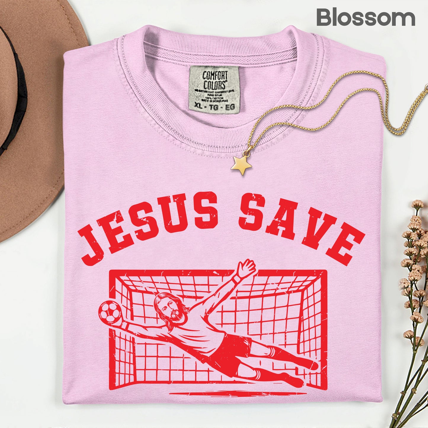 Jesus Save Comfort Colors T Shirt