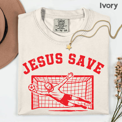 Jesus Save Comfort Colors T Shirt