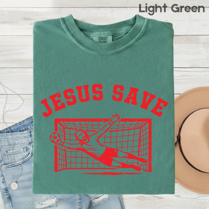 Jesus Save Comfort Colors T Shirt
