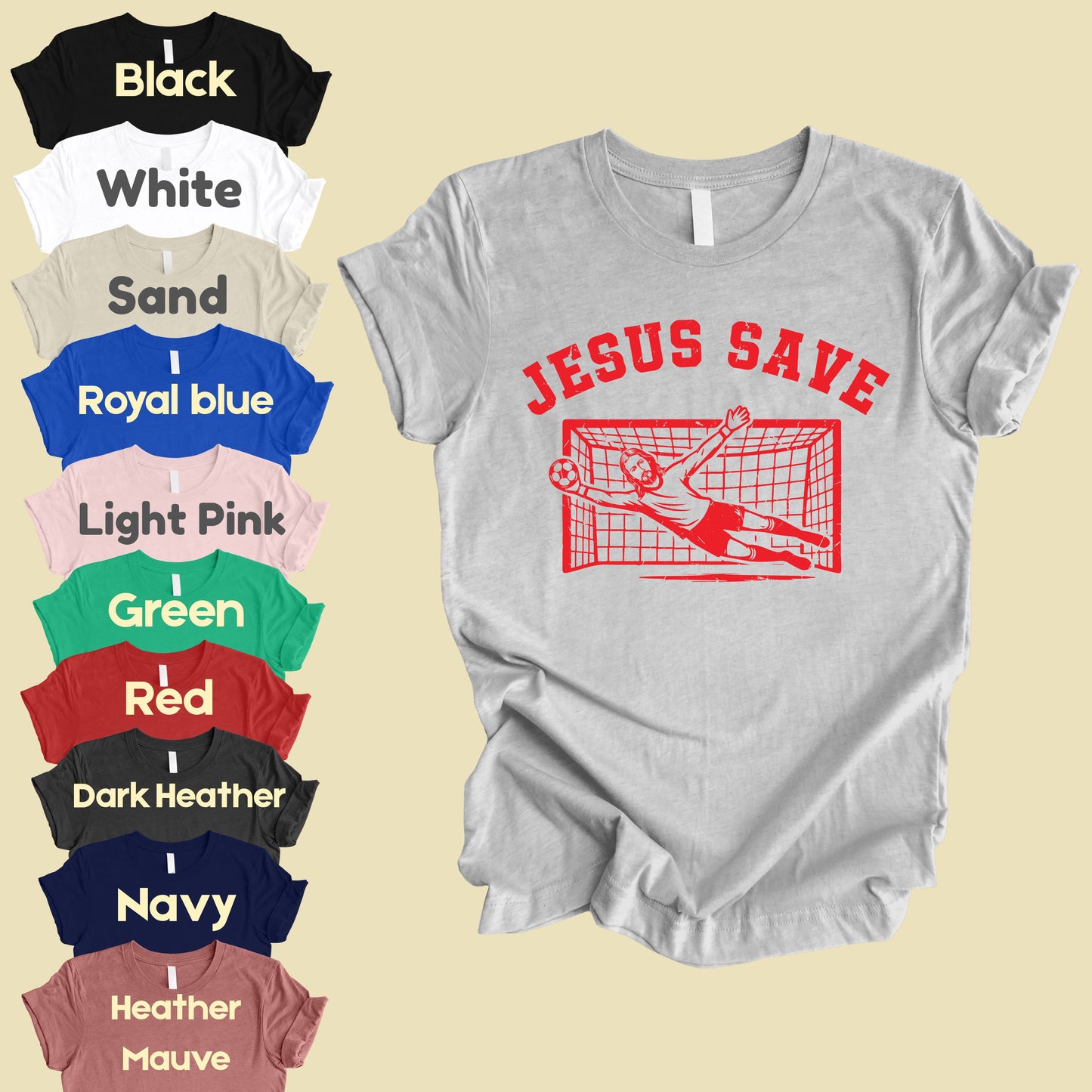 Jesus Save Comfort Colors T Shirt