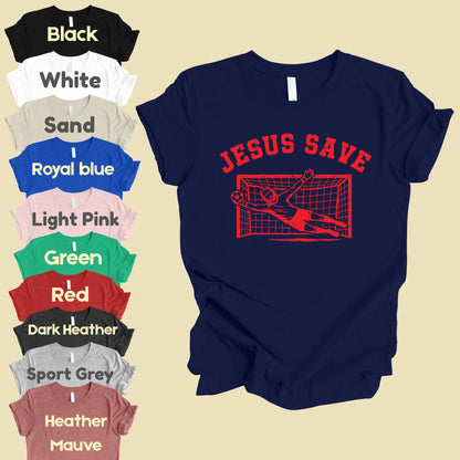 Jesus Save Comfort Colors T Shirt