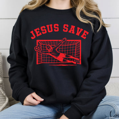 Jesus Save Comfort Colors T Shirt Trendy Christian Faith Sweatshirt Religious Apparel Tees Retro Bible Verse Gift Shirts