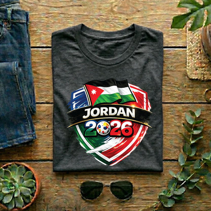 Jordan 2026 World Cup T Shirt Soccer Supporter Tees