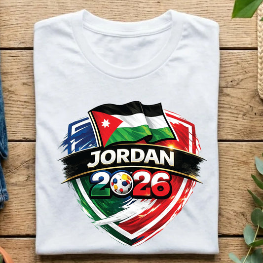 Jordan 2026 World Cup T Shirt Soccer Supporter Tees