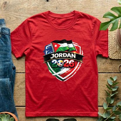 Jordan 2026 World Cup T Shirt Soccer Supporter Tees