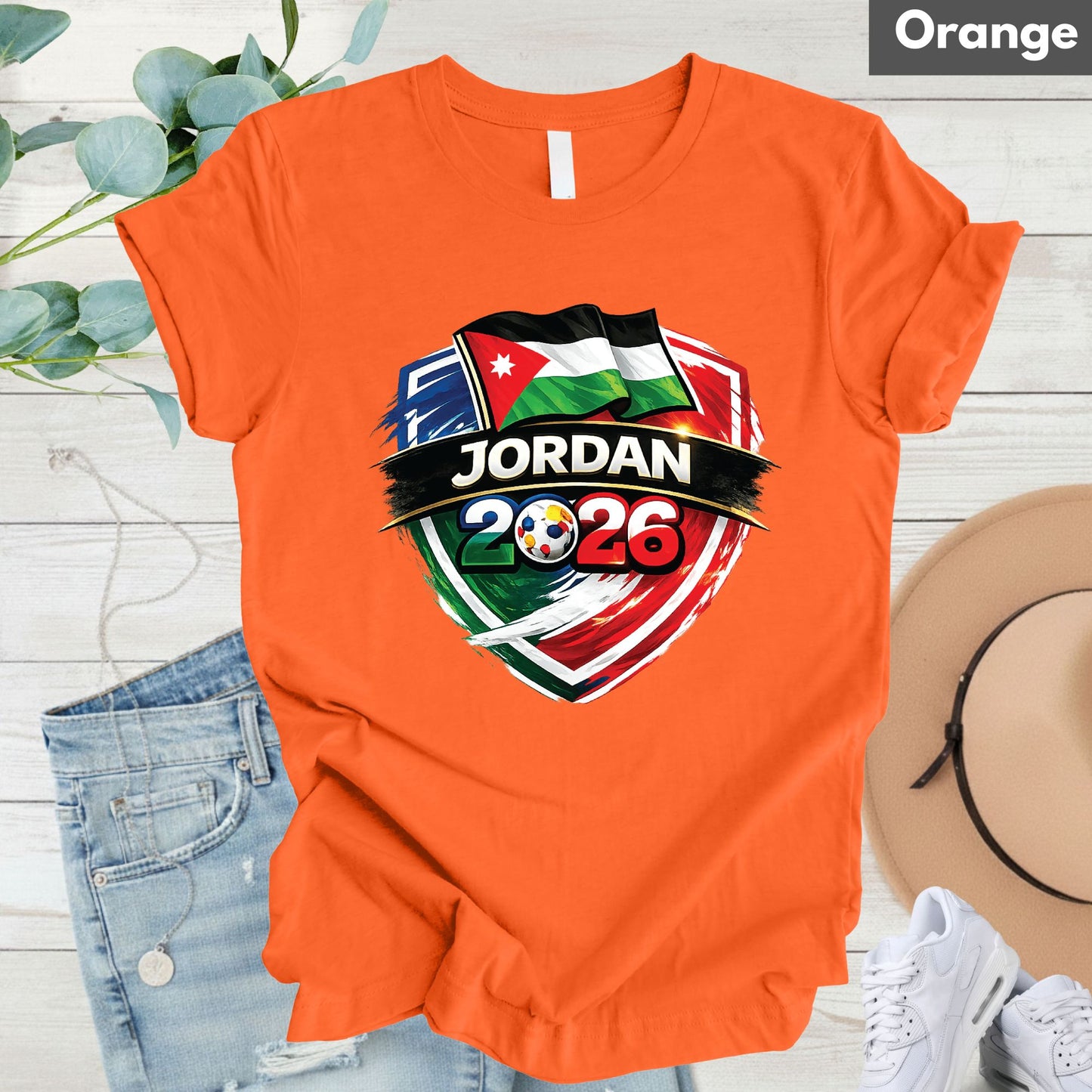 Jordan 2026 World Cup T Shirt Soccer Supporter Tees