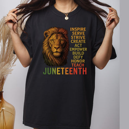 Juneteenth Tiger DTF Transfer