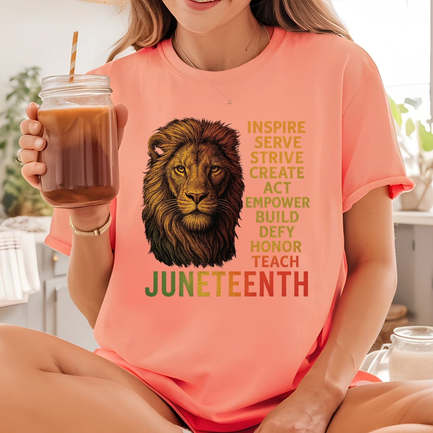 Juneteenth Tiger DTF Transfer