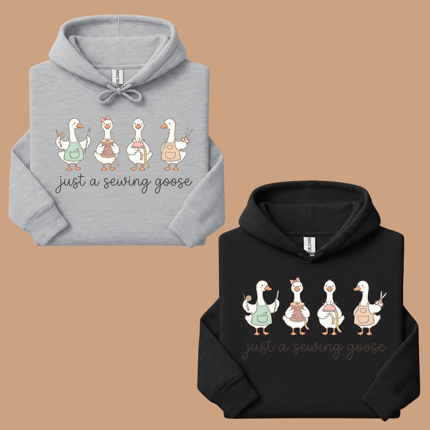 Just A Sewing Goose Comfort Colors T Shirt