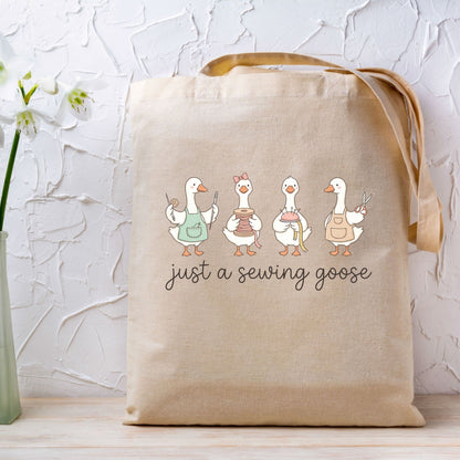 Just a Sewing Goose DTF Transfer Ready to Press