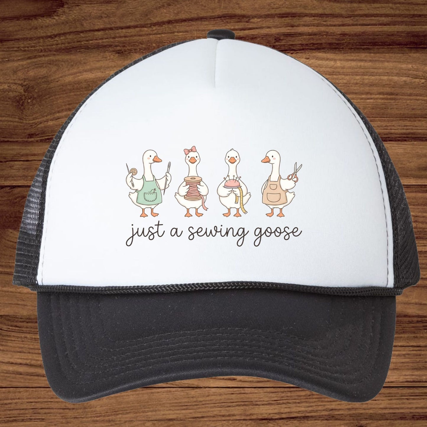 Just a Sewing Goose DTF Transfer Ready to Press