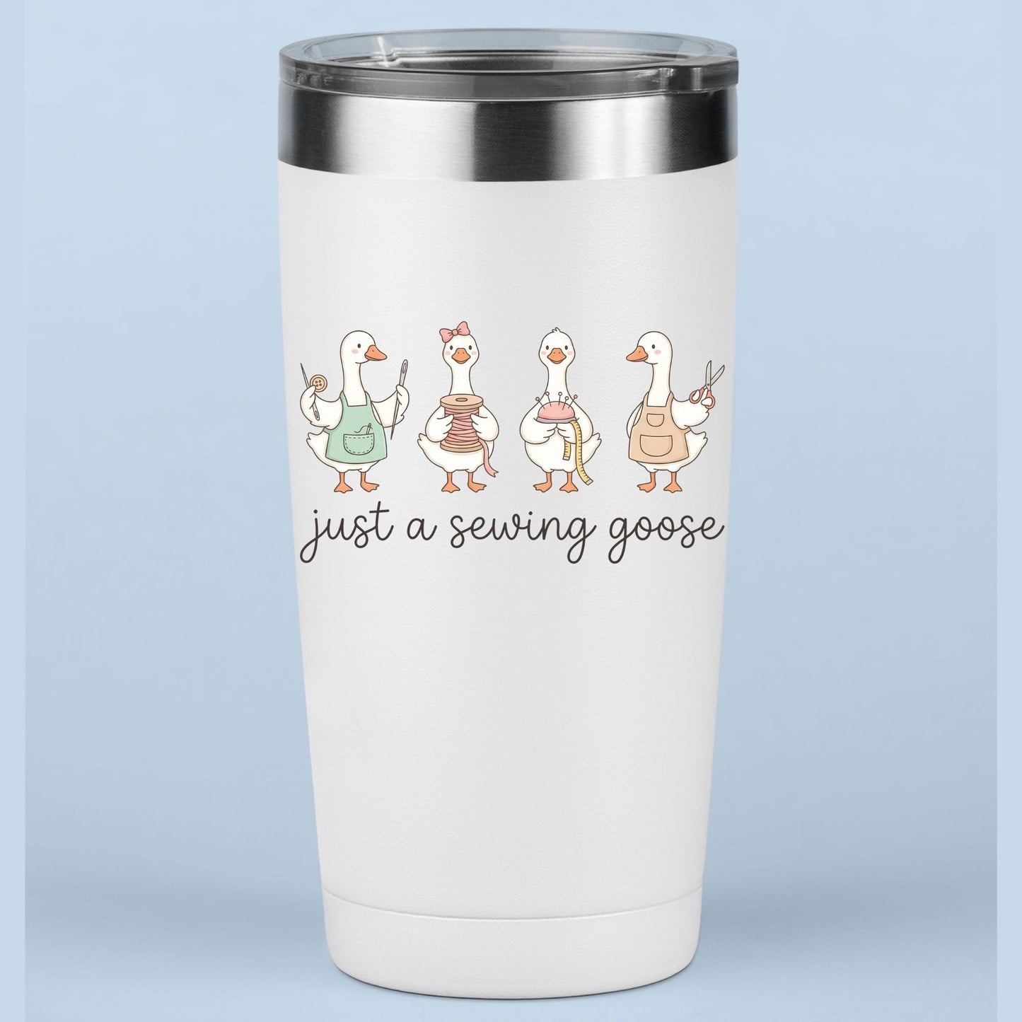 Just a Sewing Goose DTF Transfer Ready to Press