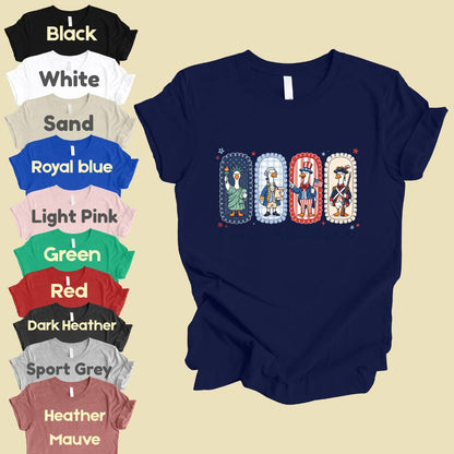Just an Independent Goose Comfort Colors T Shirts Funny Patriotic Tee Uncle Sam George Washington Statue of Liberty 4th of July Gifts