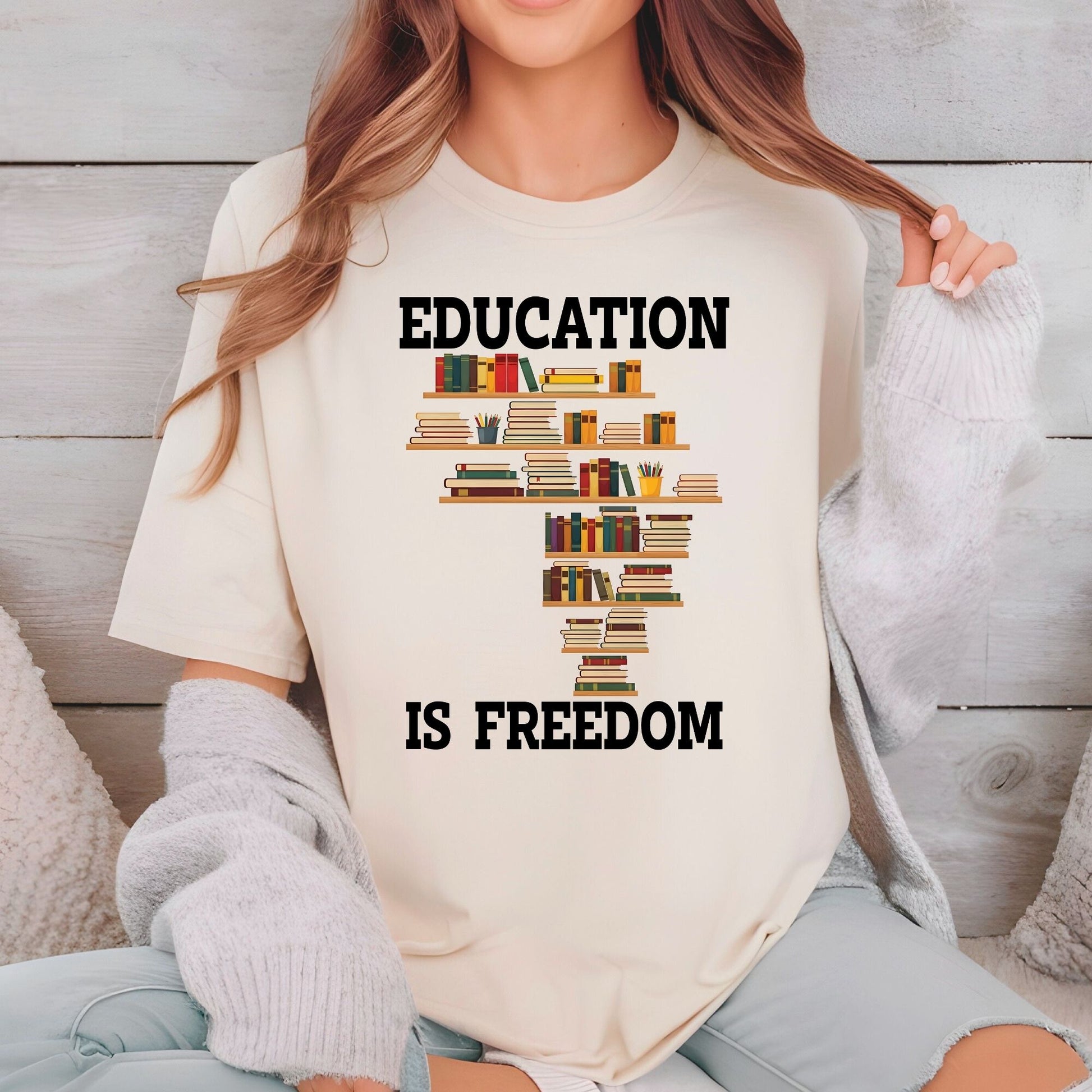 Learning Black History DTF Transfer Ready To Press Education is Freedom Heat Transfer For Shirts Black Lives Matter UV Sticker Prints
