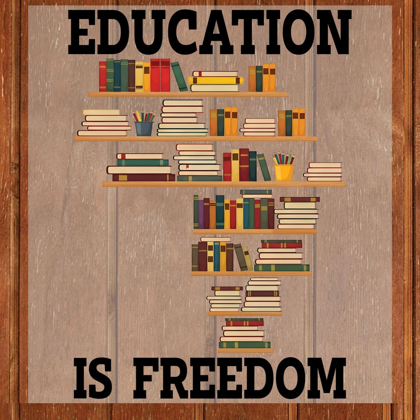 Learning Black History DTF Transfer Ready To Press Education is Freedom Heat Transfer For Shirts Black Lives Matter UV Sticker Prints