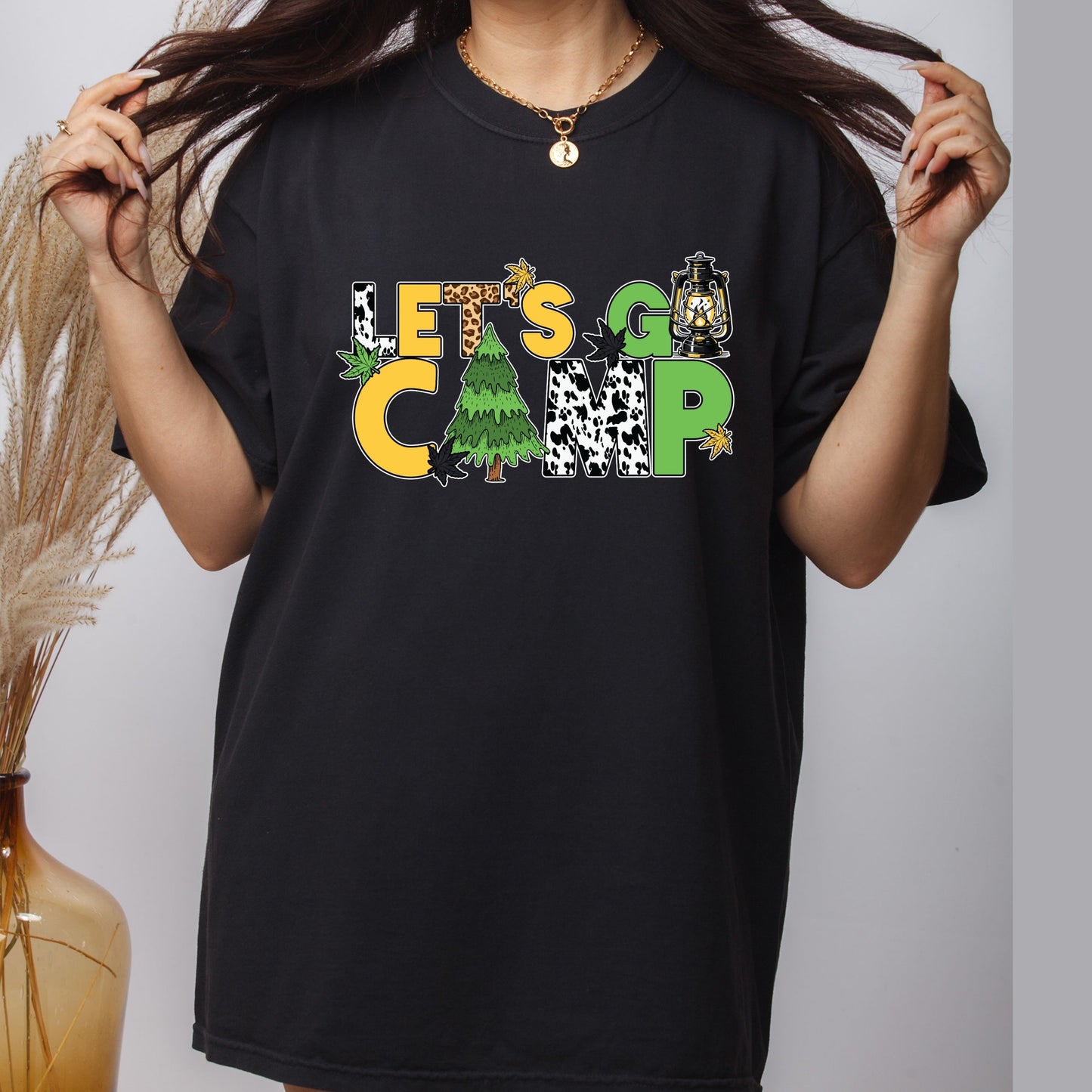 Let's Go Camp DTF Transfer
