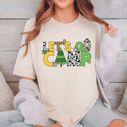 Let's Go Camp DTF Transfer