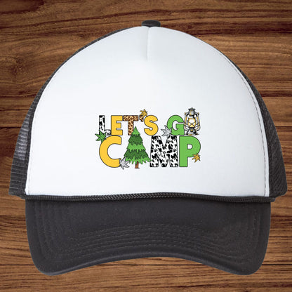 Let's Go Camp DTF Transfer