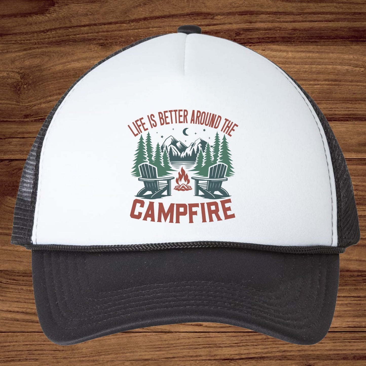 Life Is Better Around The Campfire DTF Transfer