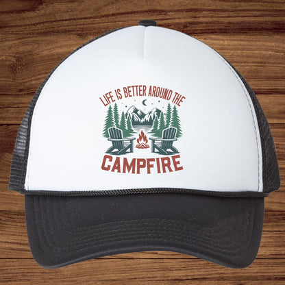 Life Is Better Around The Campfire DTF Transfer