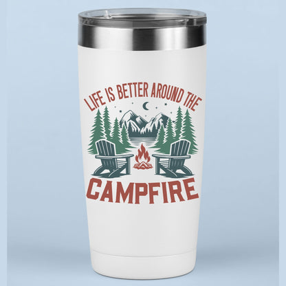 Life Is Better Around The Campfire DTF Transfer