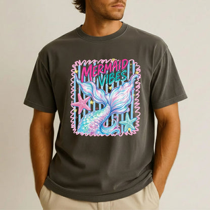 Life Is Better At The Beach DTF Transfer Ready to Press Summer Vacation UV DTF Sticker Retro Ocean Sunset Heat Transfer for Shirts
