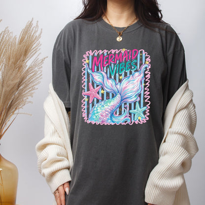 Life Is Better At The Beach DTF Transfer Ready to Press Summer Vacation UV DTF Sticker Retro Ocean Sunset Heat Transfer for Shirts